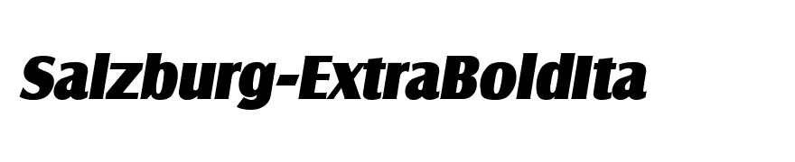 Salzburg-ExtraBoldIta