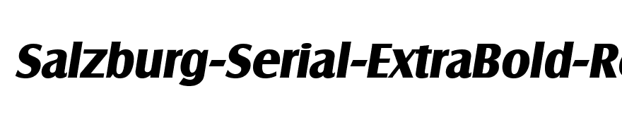 Salzburg-Serial-ExtraBold-RegularItalic