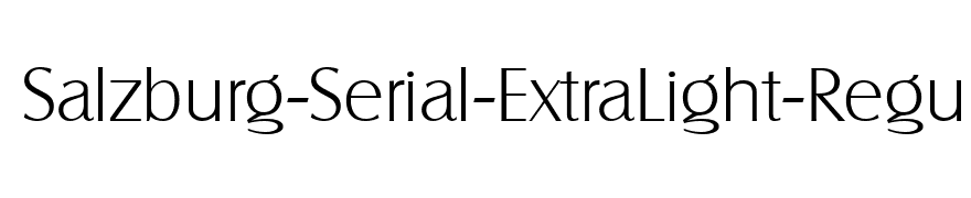 Salzburg-Serial-ExtraLight-Regular