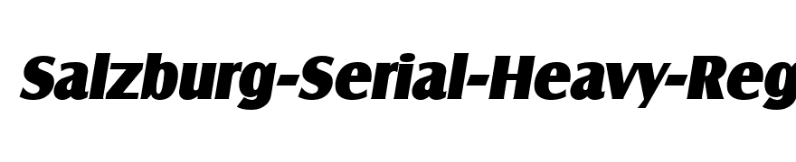 Salzburg-Serial-Heavy-RegularItalic