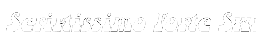 SandCastlesOutline Oblique