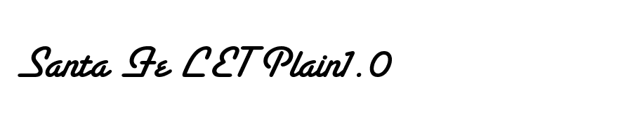 Santa Fe LET Plain1.0