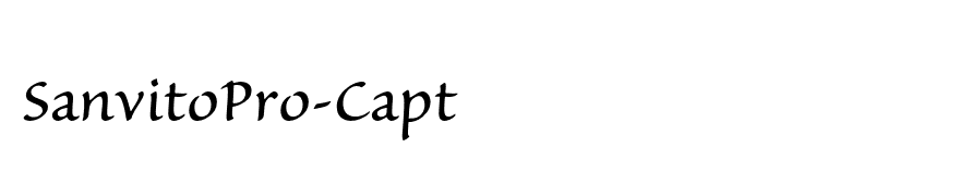 SanvitoPro-Capt