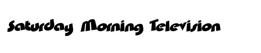 Saturday Morning Television