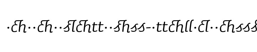 SaunaLigatures-ItalicSwash