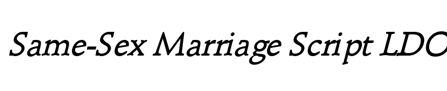 Schroeder Bold Italic