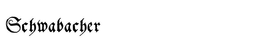 Schwabacher