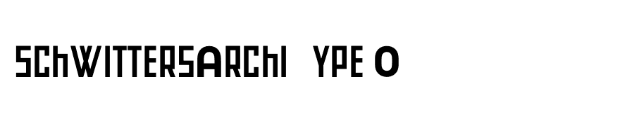 SchwittersArchiType OTF