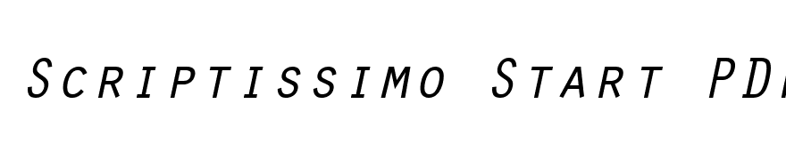 Scribe SSi Italic Small Caps