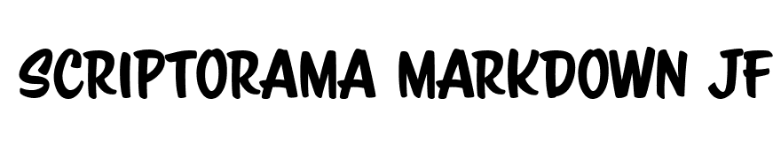 Scriptorama Markdown JF