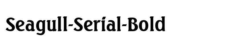 Seagull-Serial-Bold