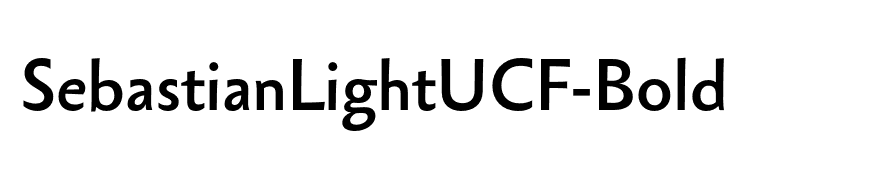 SebastianLightUCF-Bold