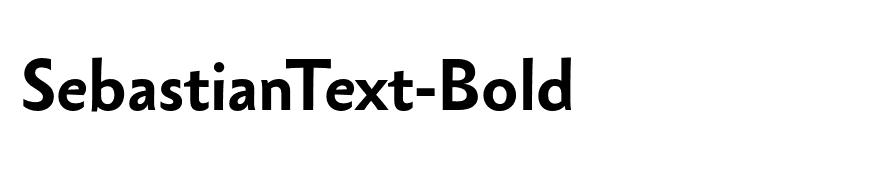 SebastianText-Bold