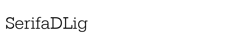 SerifaDLig