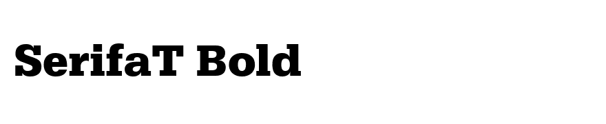 SerifaT Bold