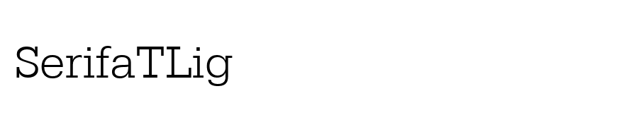 SerifaTLig