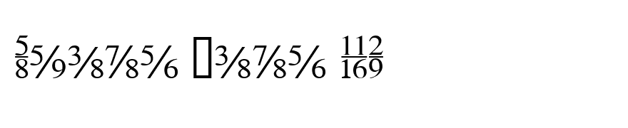 SeriFractions