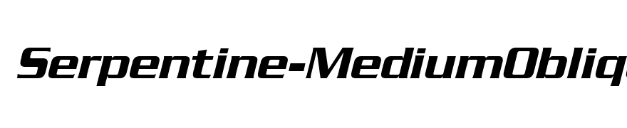 Serpentine-MediumOblique