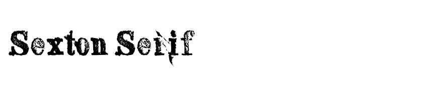 Sexton Serif