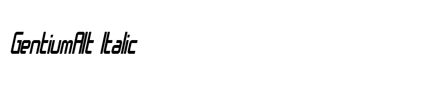 SF Chrome Fenders Condensed Oblique