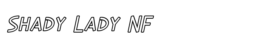 SF Diego Sans Outline Oblique