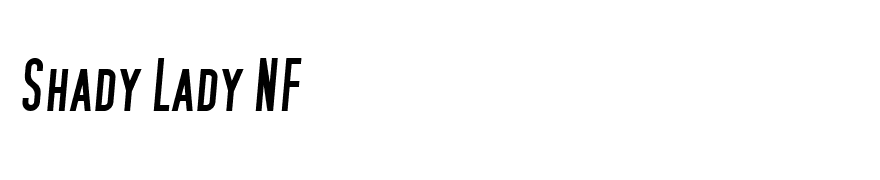 SF Movie Poster Bold Italic