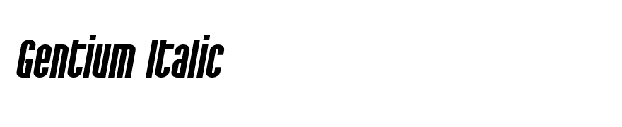 SF Port McKenzie Extended Italic