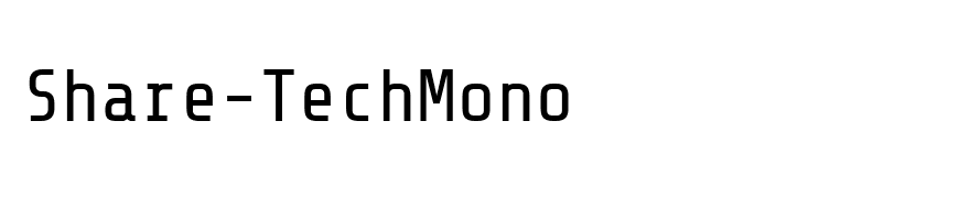 Share-TechMono