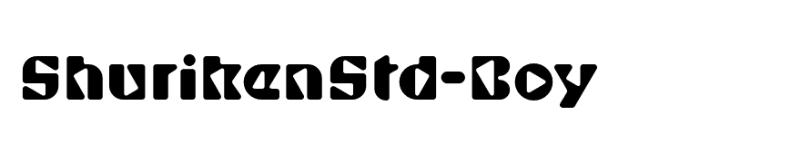 ShurikenStd-Boy