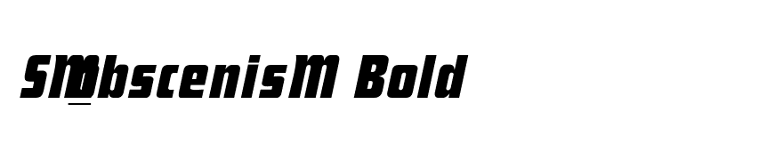 Shylock Bold Italic