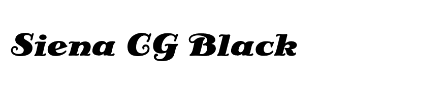 Siena CG Black