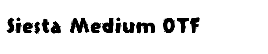Siesta Medium OTF