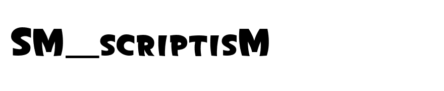 Sign Painter's Gothic SmC JL