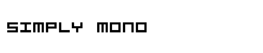 Simply Mono