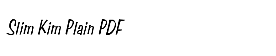 Simpson Condensed Italic