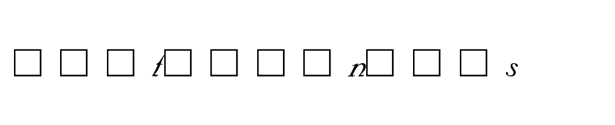 SNC Script - DGL Italic