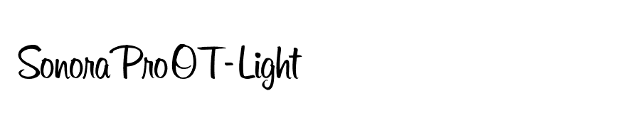 SonoraProOT-Light