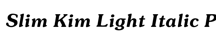 Souvenir Bold Italic