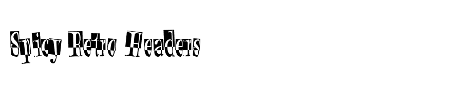 Spicy Retro Headers