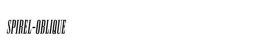 SpireL-Oblique