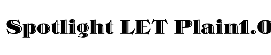 Spotlight LET Plain1.0