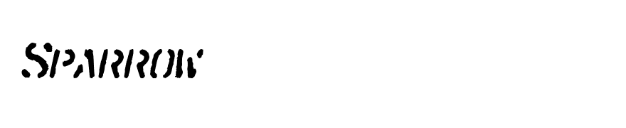 SprayStencil Oblique