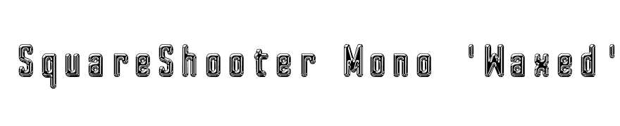 SquareShooter Mono 'Waxed'