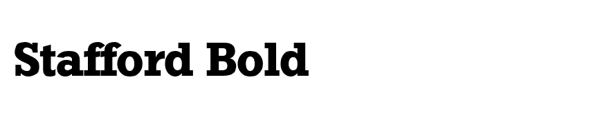 Stafford-Bold