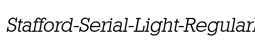 Stafford-Serial-Light-RegularItalic