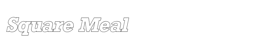 Stamford Outline SF Italic