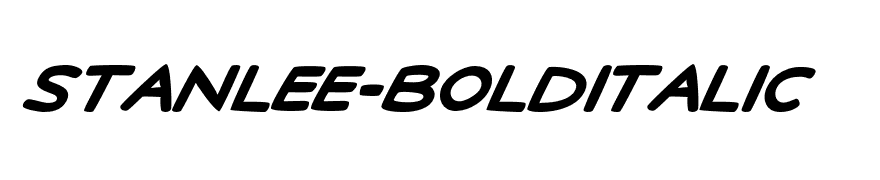StanLee-BoldItalic