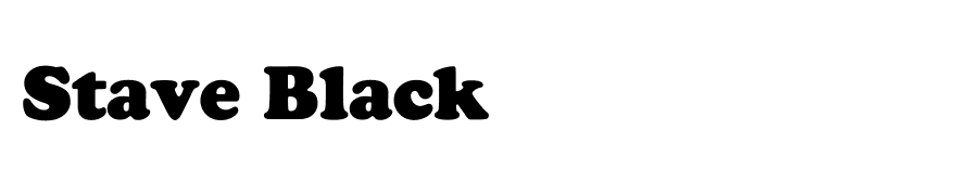 Stave Black