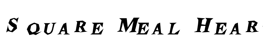 Stegosaurus HeavyItalic