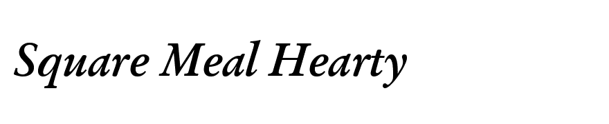 Stempel Garamond Bold Italic